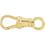 14k Yellow Gold Swivel Charm Clasp