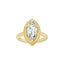 Marquise Solitaire Engagement Ring