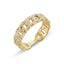 14k Yellow Gold 1/4 CTW Natural Diamond Stackable Link Ring