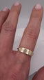 MAMA 14k Gold and Diamond Signet Ring