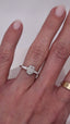 Three Stone Engagement Ring